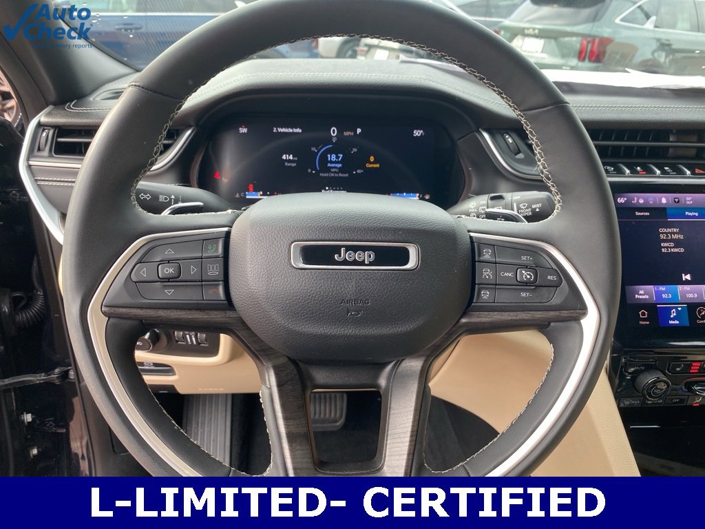 Used 2023 Jeep Grand Cherokee L Limited w/ Luxury Tech Group II image 33