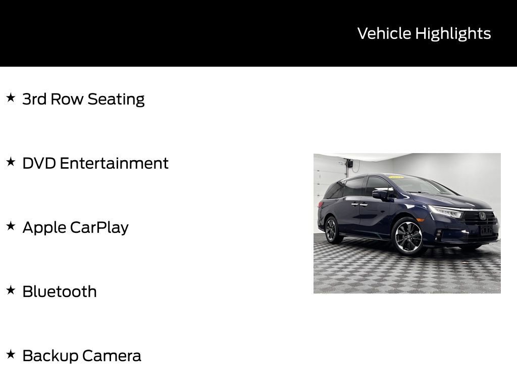 Used 2023 Honda Odyssey Elite image 2