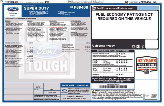 Certified 2019 Ford F250 Lariat w/ Lariat Value Package AWD/4WD image 6