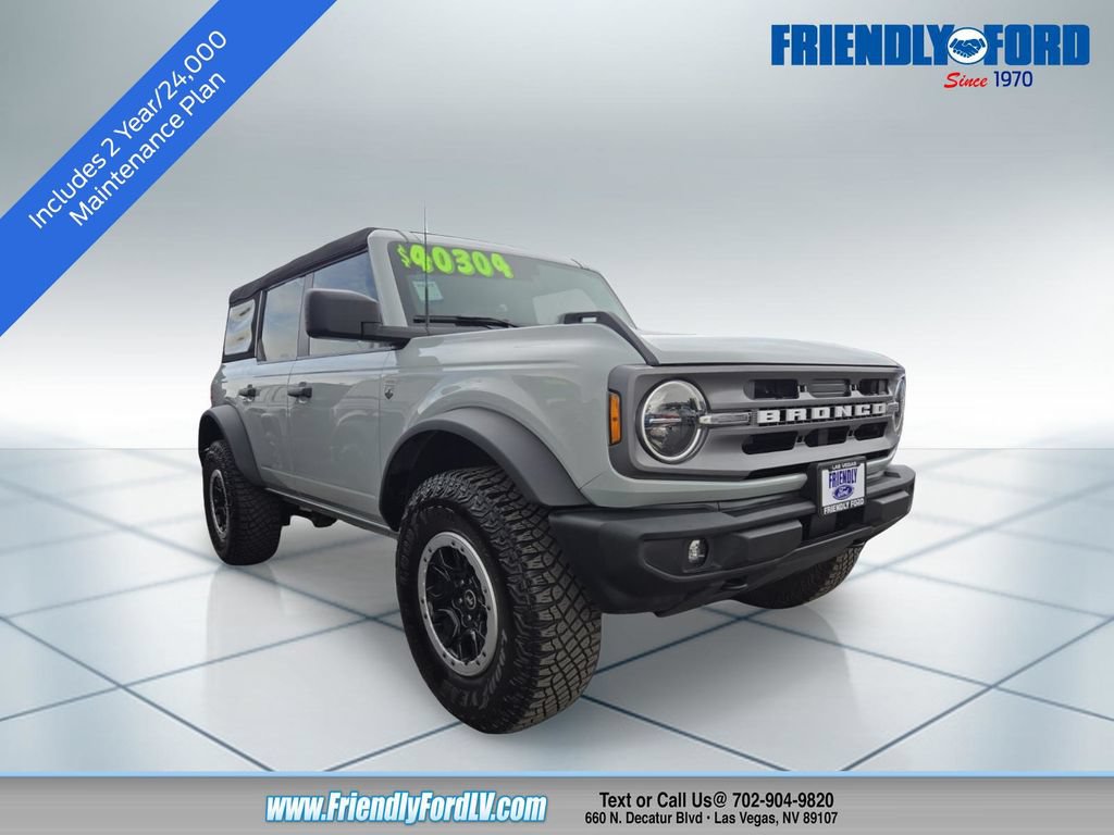 Certified 2023 Ford Bronco Big Bend w/ Sasquatch Package AWD/4WD image 1