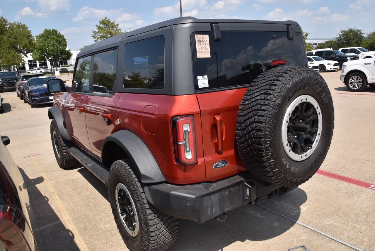 Certified 2023 Ford Bronco Outer Banks w/ Sasquatch Package AWD/4WD image 7