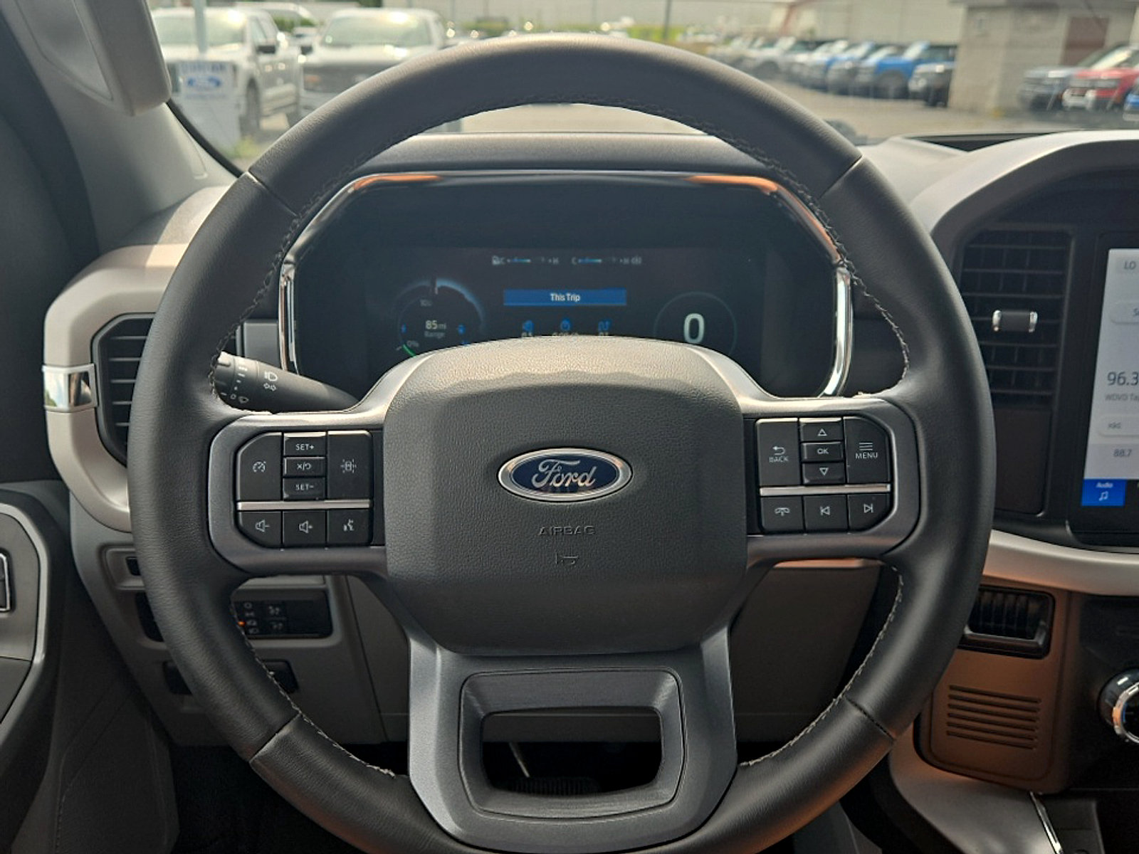 Certified 2023 Ford F150 Lightning XLT AWD/4WD image 12