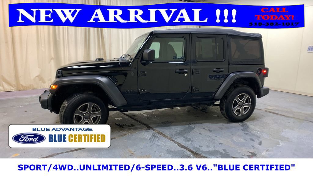 Used 2022 Jeep Wrangler Unlimited Sport image 3
