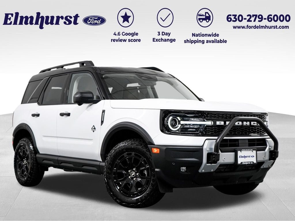 Certified 2025 Ford Bronco Sport Outer Banks w/ Sasquatch Outer Banks Package