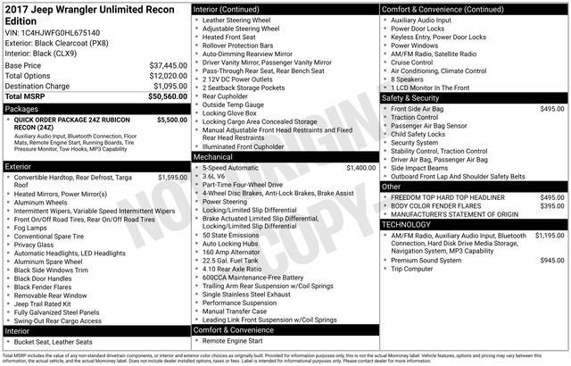 Used 2017 Jeep Wrangler Unlimited Rubicon image 13