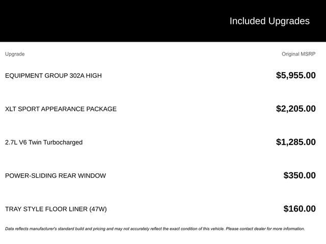 Certified 2023 Ford F150 XLT w/ Equipment Group 302A High image 11