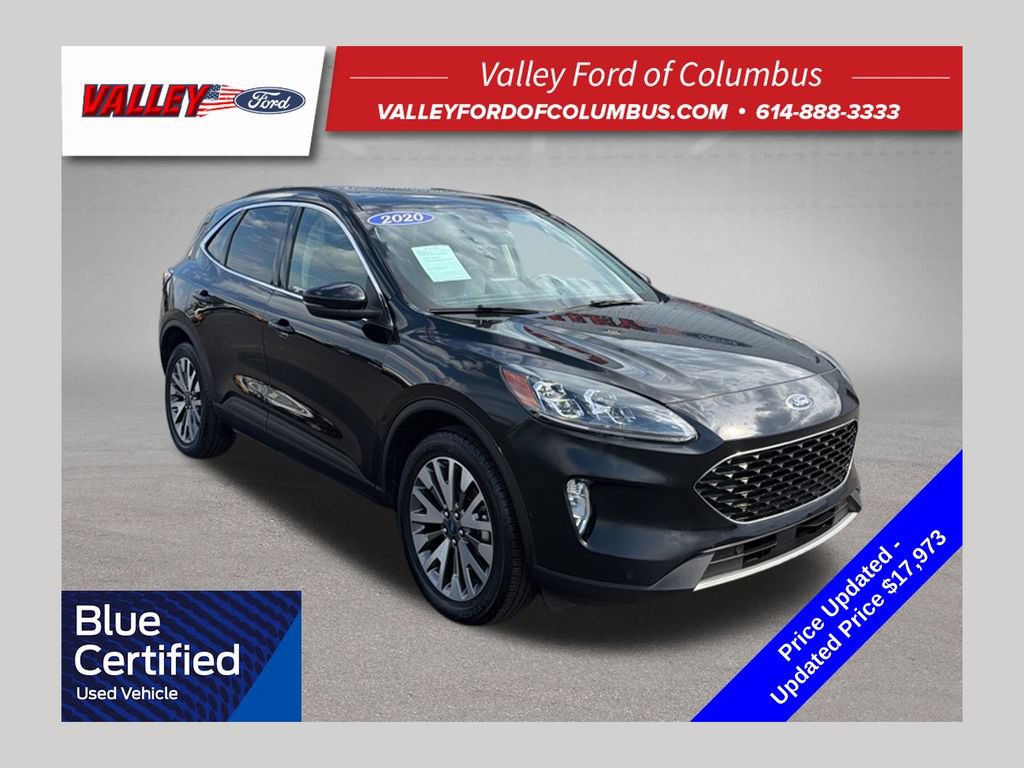 Certified 2020 Ford Escape Titanium w/ Titanium Premium Package 2.0 AWD/4WD image 1