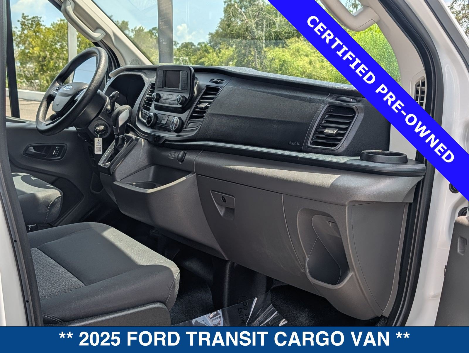 Certified 2025 Ford Transit 250 Low Roof w/ Exterior Upgrade Package RWD image 18