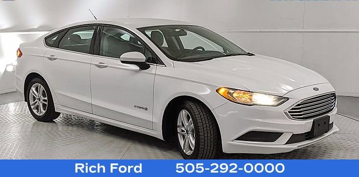Certified 2018 Ford Fusion S