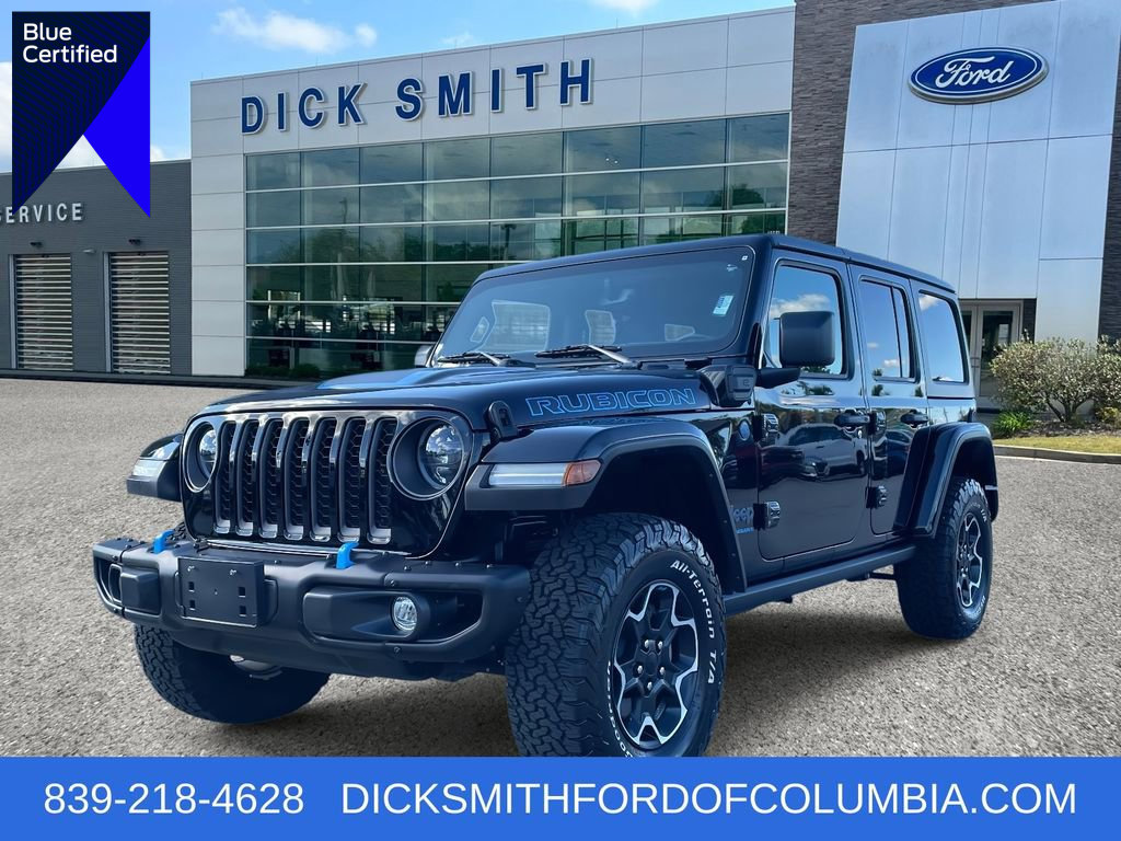 Used 2023 Jeep Wrangler Unlimited Rubicon 4xe w/ Steel Bumper Group image 1