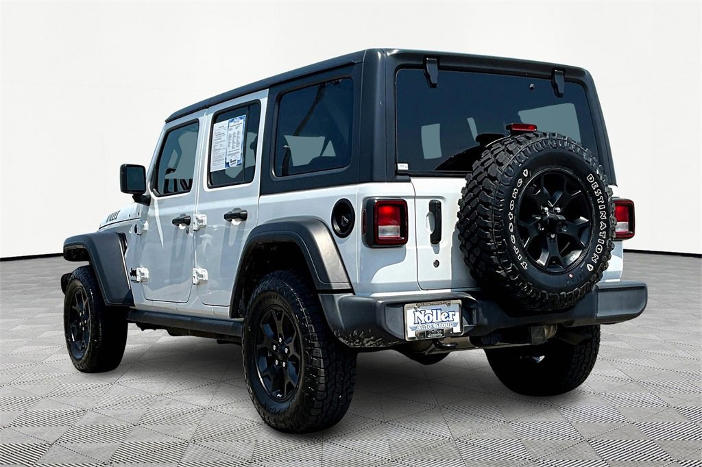 Used 2020 Jeep Wrangler Unlimited Sport image 2