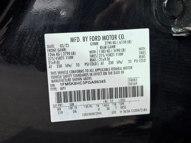 Certified 2023 Ford Explorer Platinum w/ Technology Package AWD/4WD image 28