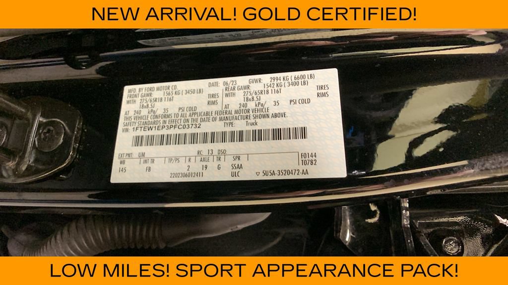 Certified 2023 Ford F150 XLT w/ Equipment Group 302A High AWD/4WD image 46