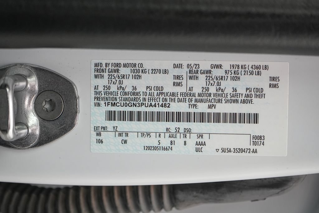 Certified 2023 Ford Escape Active w/ Tech Pack #1 FWD image 24