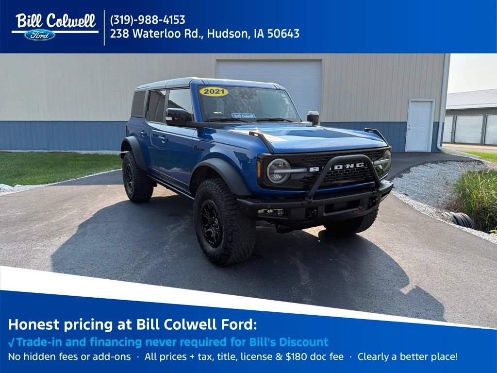 Certified 2021 Ford Bronco First Edition AWD/4WD image 1
