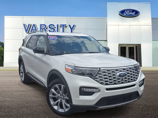 Certified 2021 Ford Explorer Platinum w/ Equipment Group 601A AWD/4WD image 1