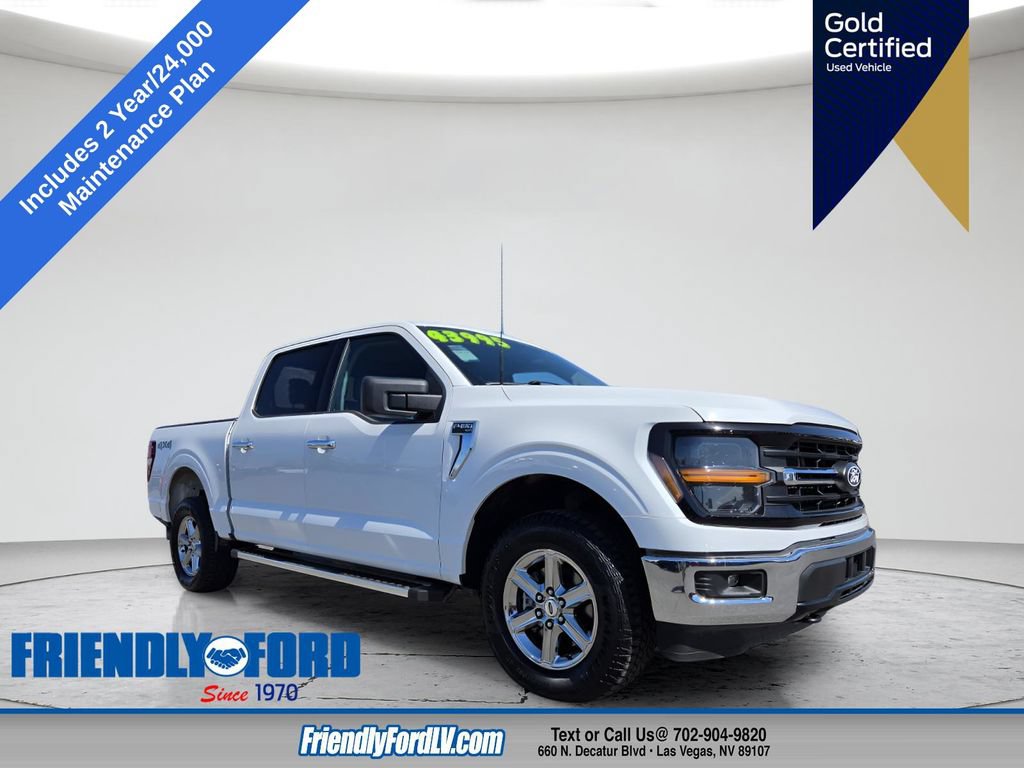 Certified 2025 Ford F150 XLT w/ Equipment Group 301A Standard