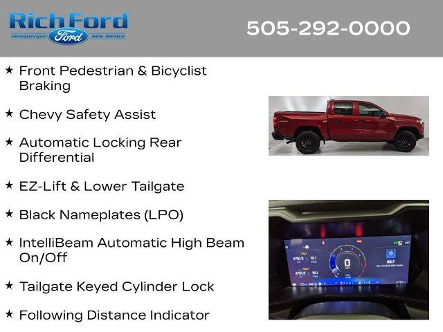 Used 2025 Chevrolet Colorado W/T w/ WT Custom Package AWD/4WD image 26