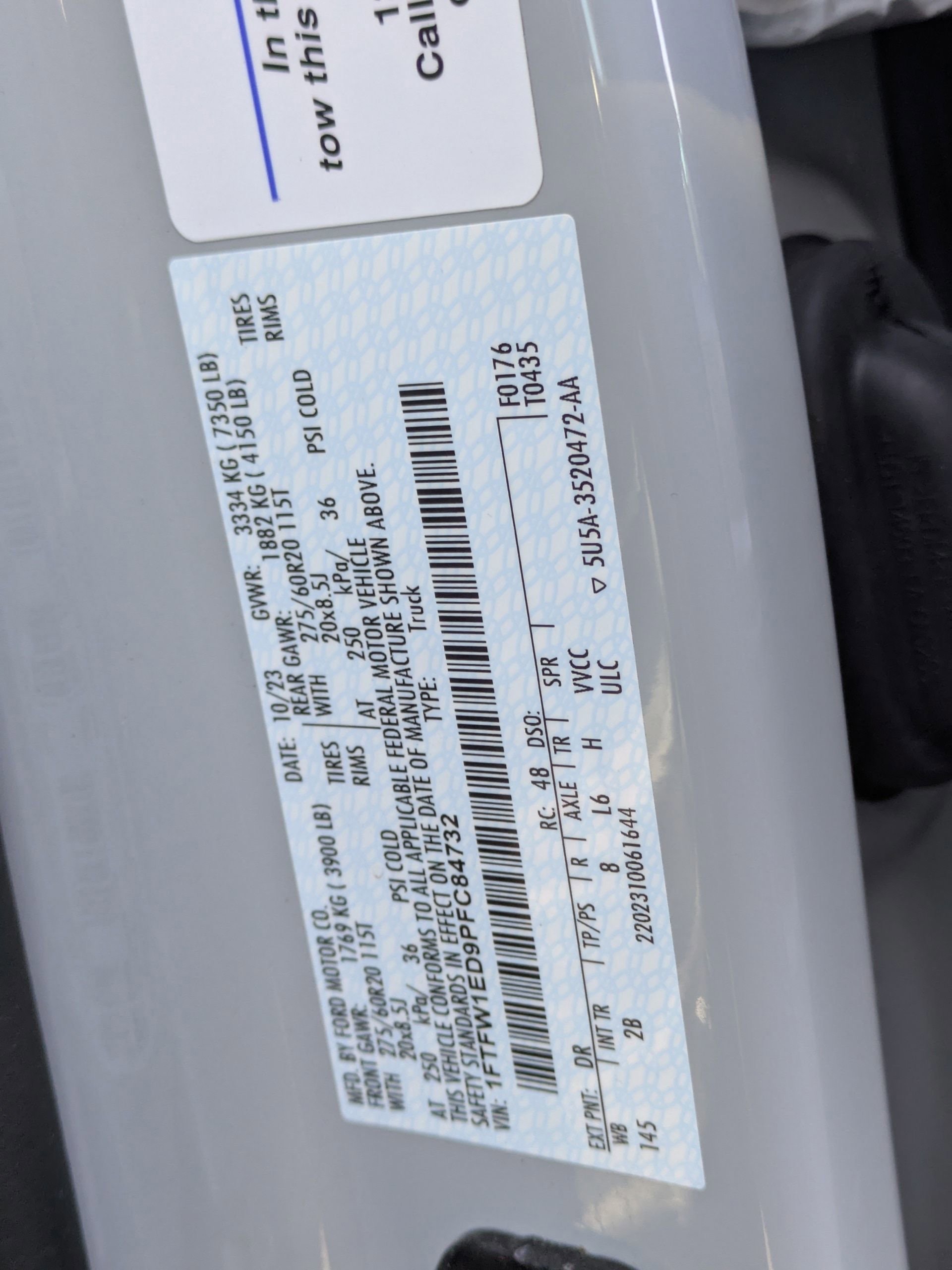 Certified 2023 Ford F150 Lariat w/ Equipment Group 502A High image 43