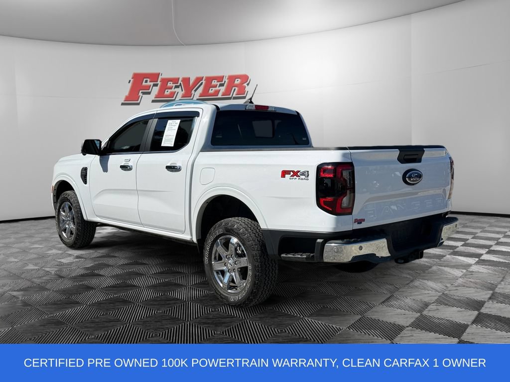 Certified 2024 Ford Ranger Lariat w/ FX4 Off-Road Package AWD/4WD image 3