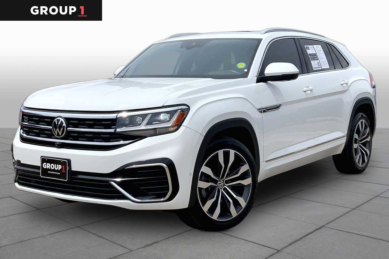 Used 2021 Volkswagen Atlas Cross Sport SEL Premium R-Line w/ Cross Sport MDO Package AWD/4WD image 1