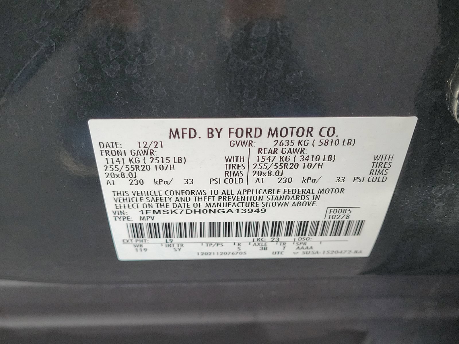 Certified 2022 Ford Explorer XLT w/ Equipment Group 202A RWD image 32
