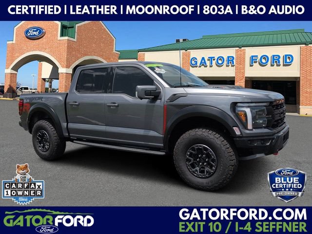 Certified 2025 Ford F150 Raptor w/ Equipment Group 803A Raptor R