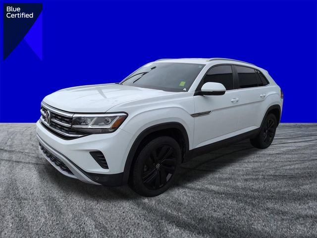 Used 2022 Volkswagen Atlas Cross Sport SE w/ Black Wheel Package