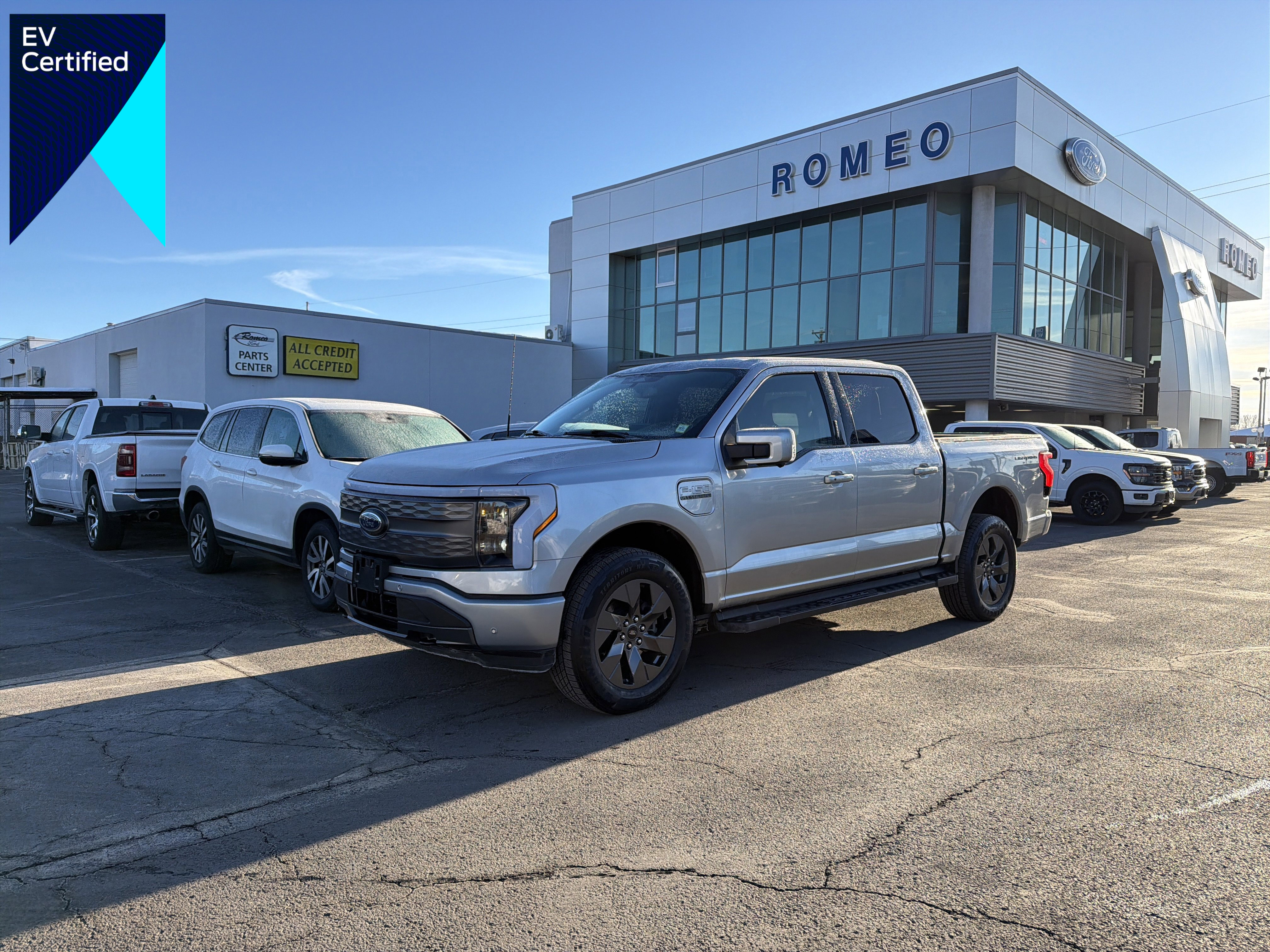 Certified 2023 Ford F150 Lightning Lariat w/ Max Trailer Tow Package image 1