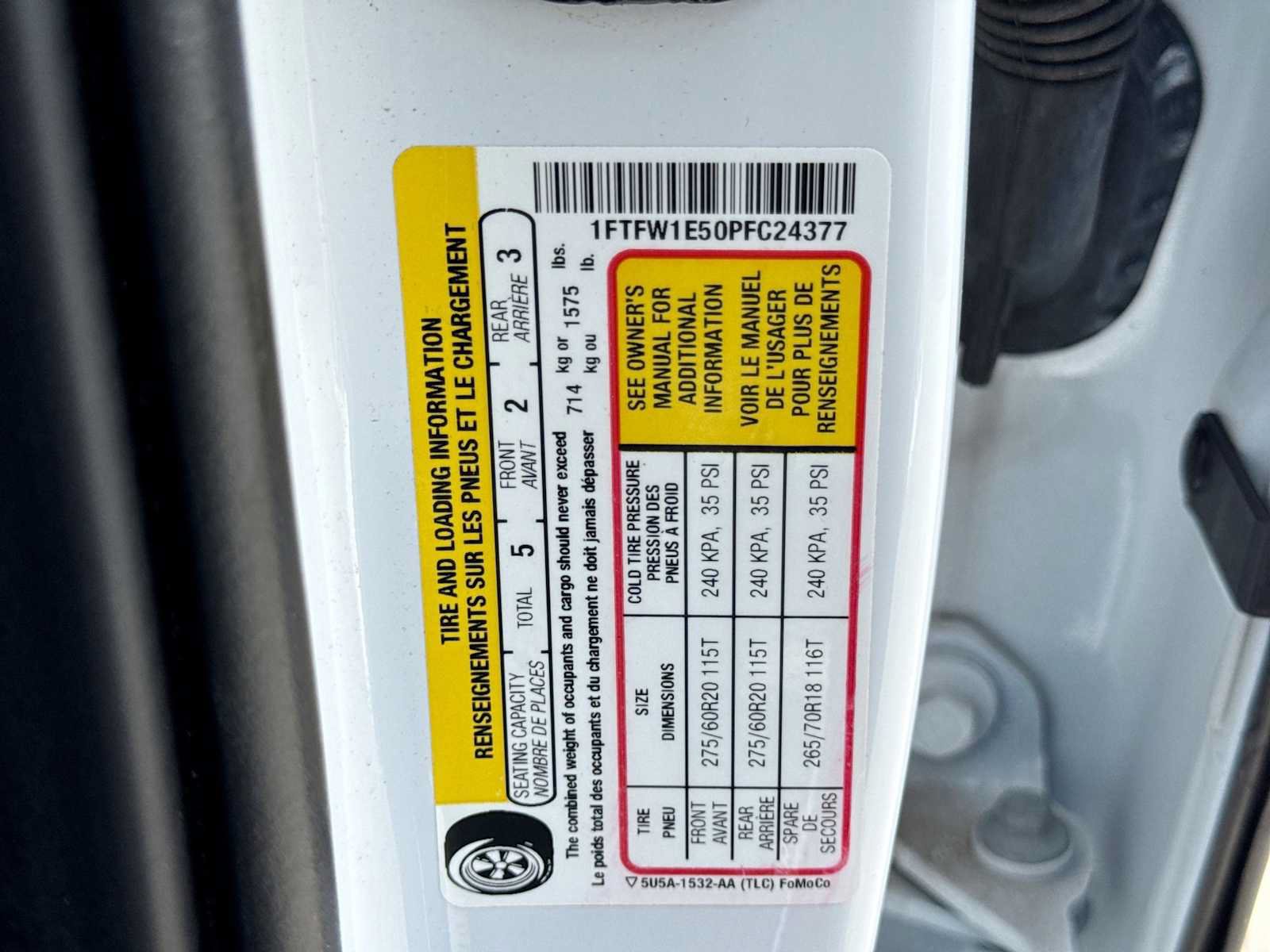 Certified 2023 Ford F150 Lariat w/ Equipment Group 502A High AWD/4WD image 37