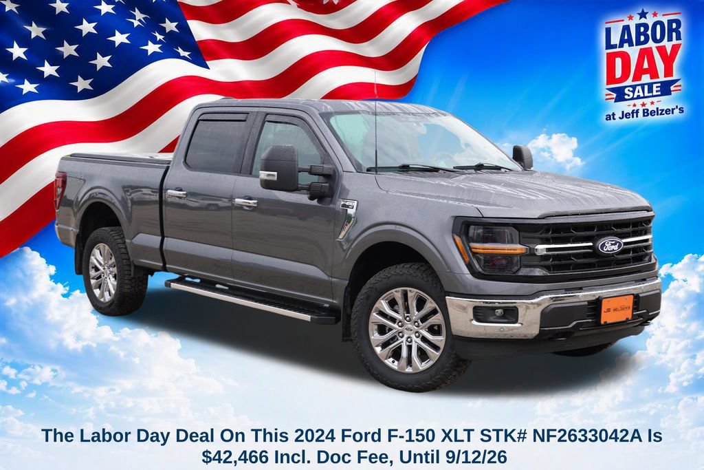 Certified 2024 Ford F150 XLT w/ Equipment Group 302A MID