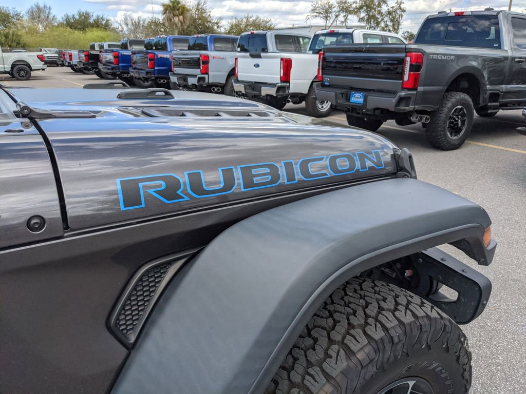 Used 2022 Jeep Wrangler Unlimited Rubicon 4xe w/ Steel Bumper Group image 11