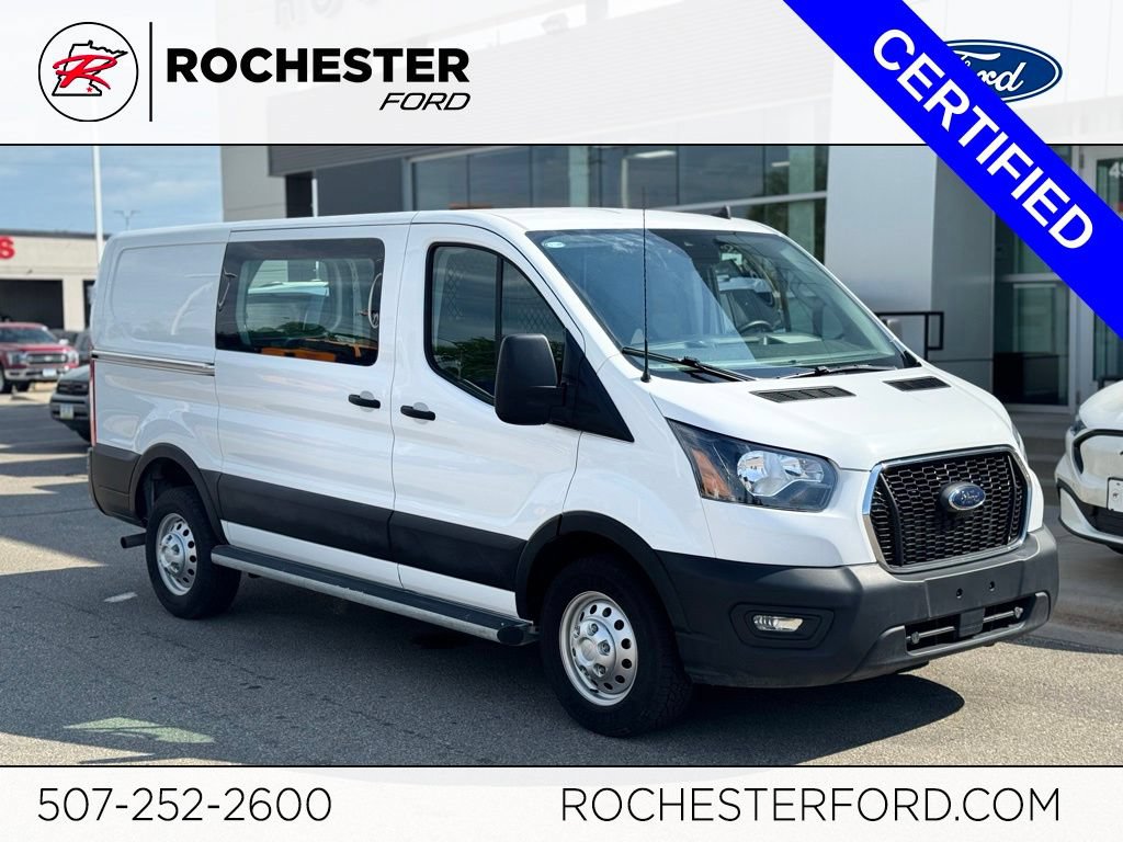 Certified 2023 Ford Transit 250 Low Roof AWD w/ Exterior Upgrade Package image 1