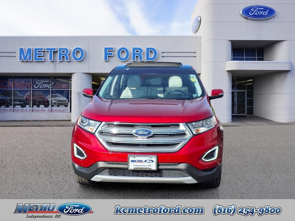 Certified 2018 Ford Edge Titanium w/ Equipment Group 302A AWD/4WD image 8