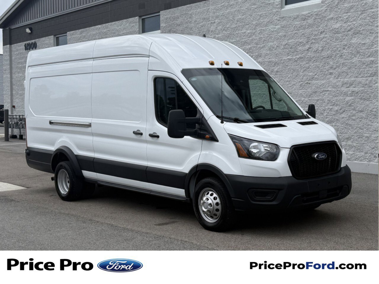 Certified 2024 Ford Transit 350 148 High Roof Extended DRW RWD image 1