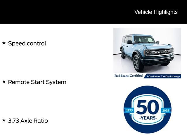 Certified 2023 Ford Bronco Big Bend image 8