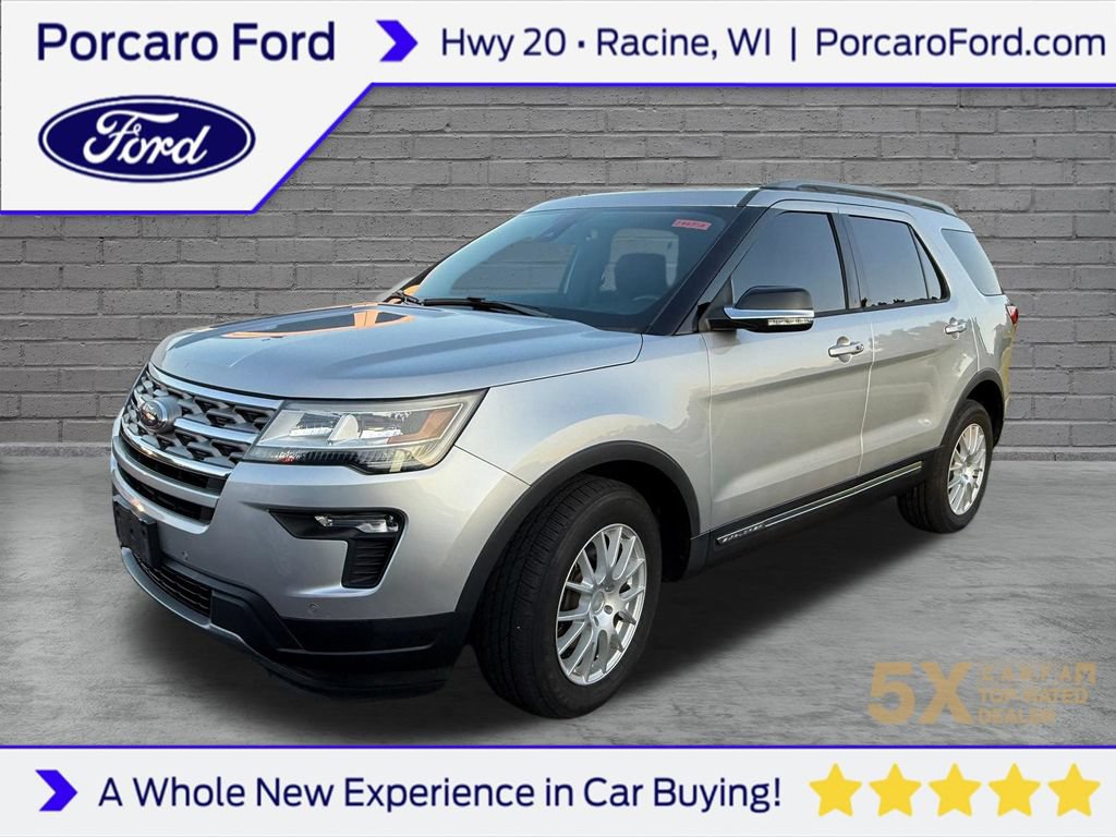 Certified 2018 Ford Explorer XLT w/ Equipment Group 202A AWD/4WD image 1