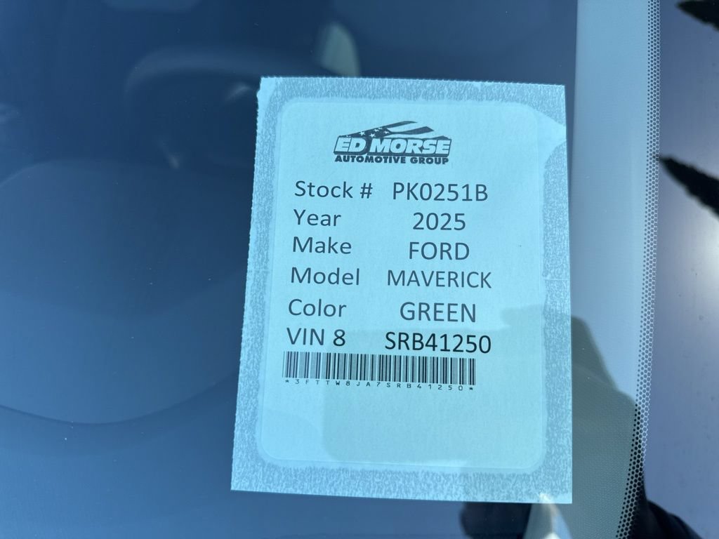Certified 2025 Ford Maverick XLT w/ Equipment Group 302A AWD/4WD image 3