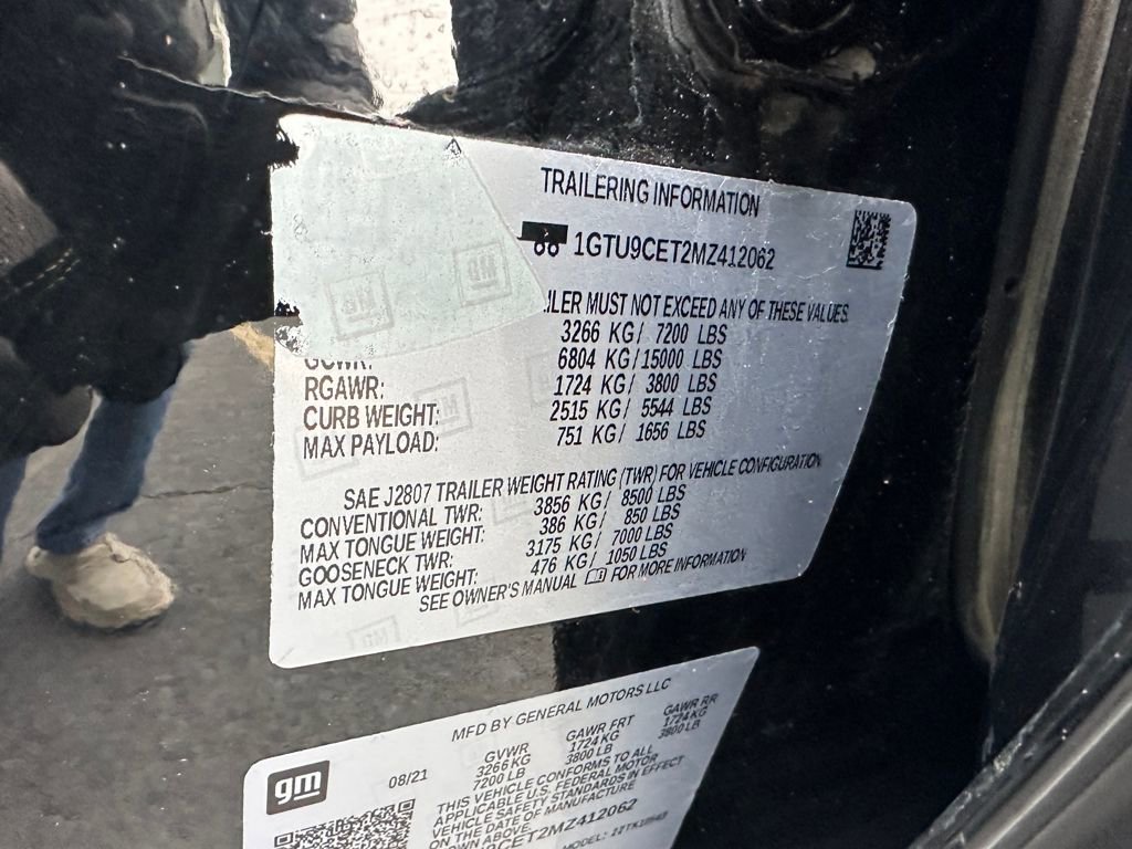 Used 2021 GMC Sierra 1500 Elevation image 19