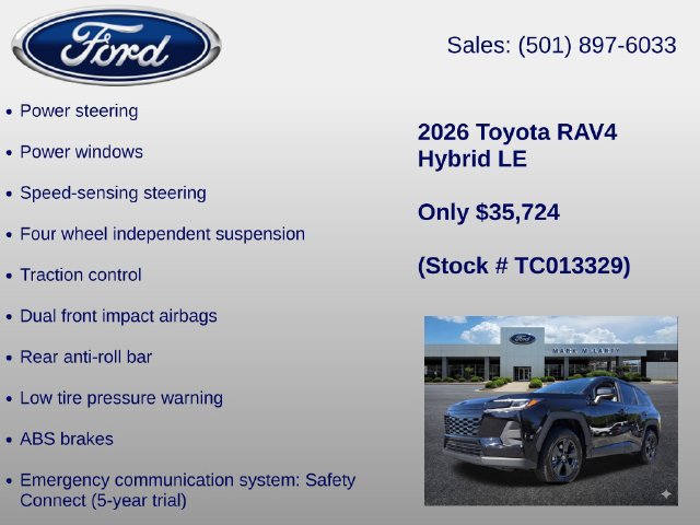Used 2026 Toyota RAV4 LE FWD image 12