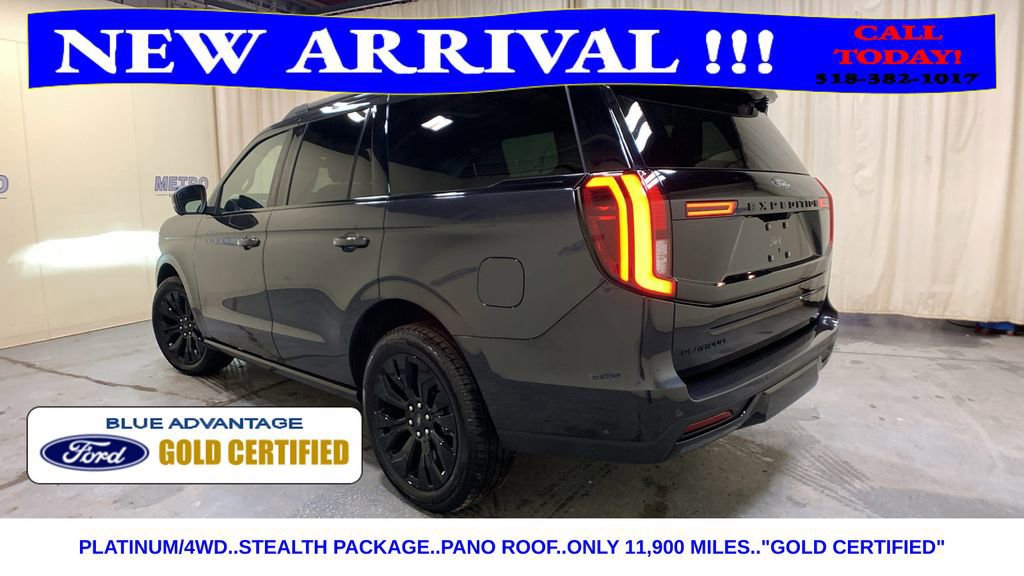 Certified 2025 Ford Expedition Platinum w/ Stealth Appearance Package image 4