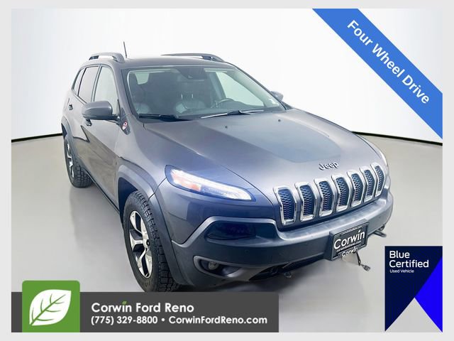 Used 2018 Jeep Cherokee Trailhawk w/ Quick Order Package 27L AWD/4WD image 1