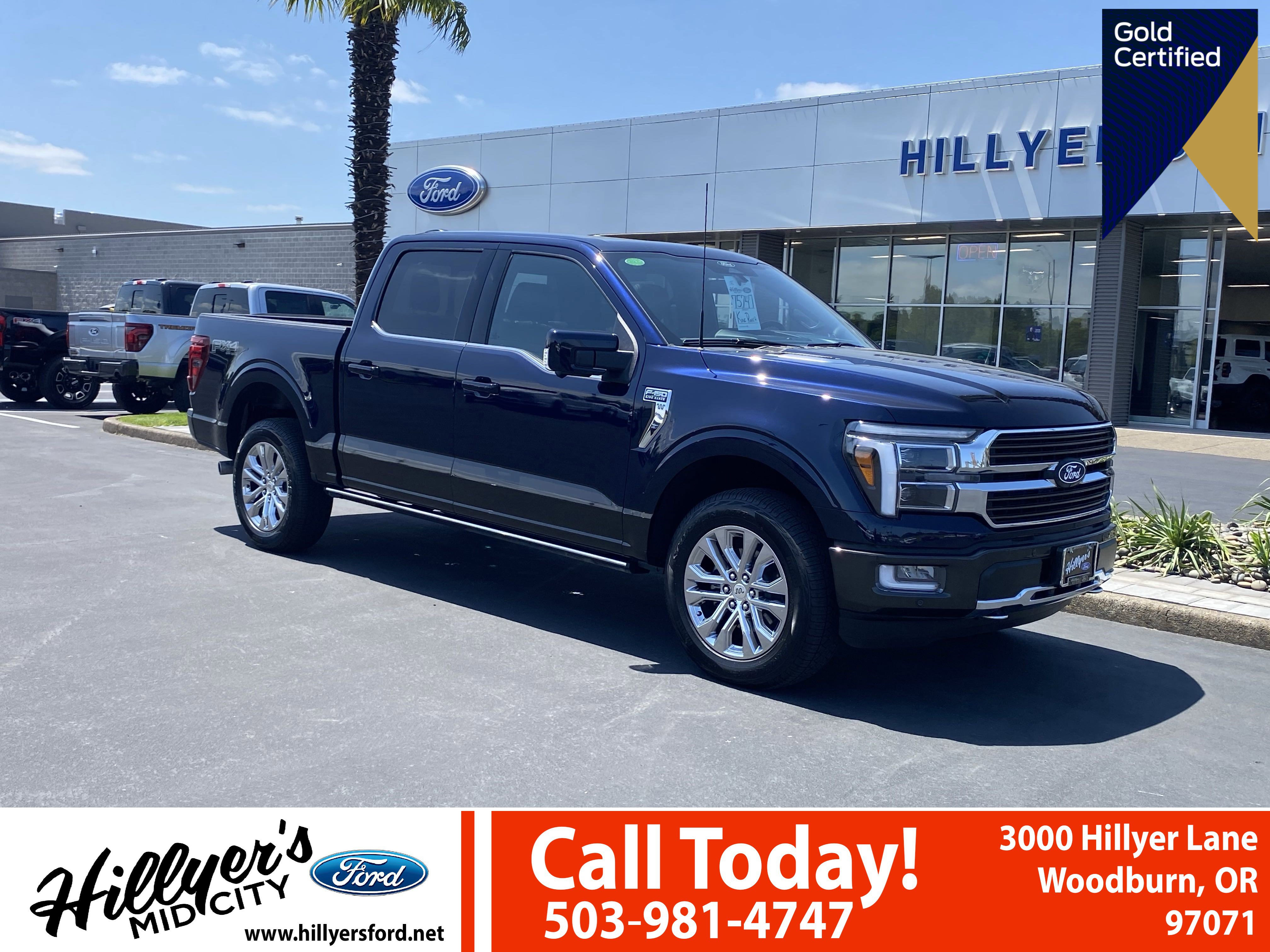 Certified 2024 Ford F150 King Ranch w/ FX4 Off-Road Package
