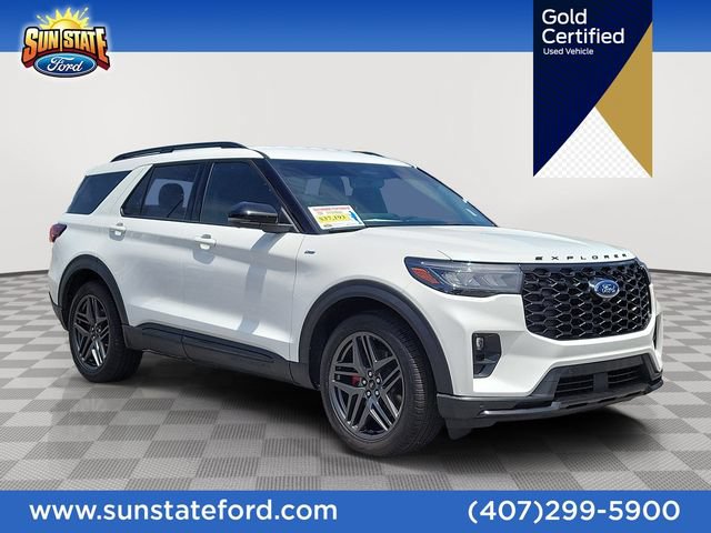 Certified 2025 Ford Explorer ST-Line w/ Premium Package