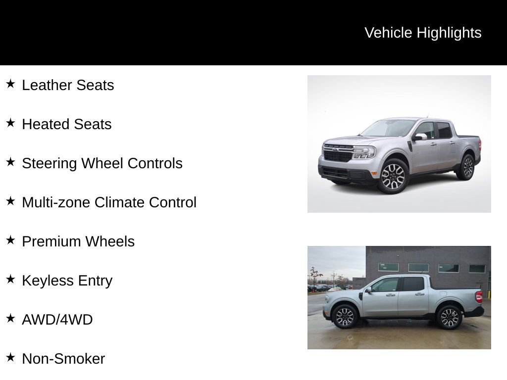 Certified 2023 Ford Maverick Lariat w/ Lariat Luxury Package image 21