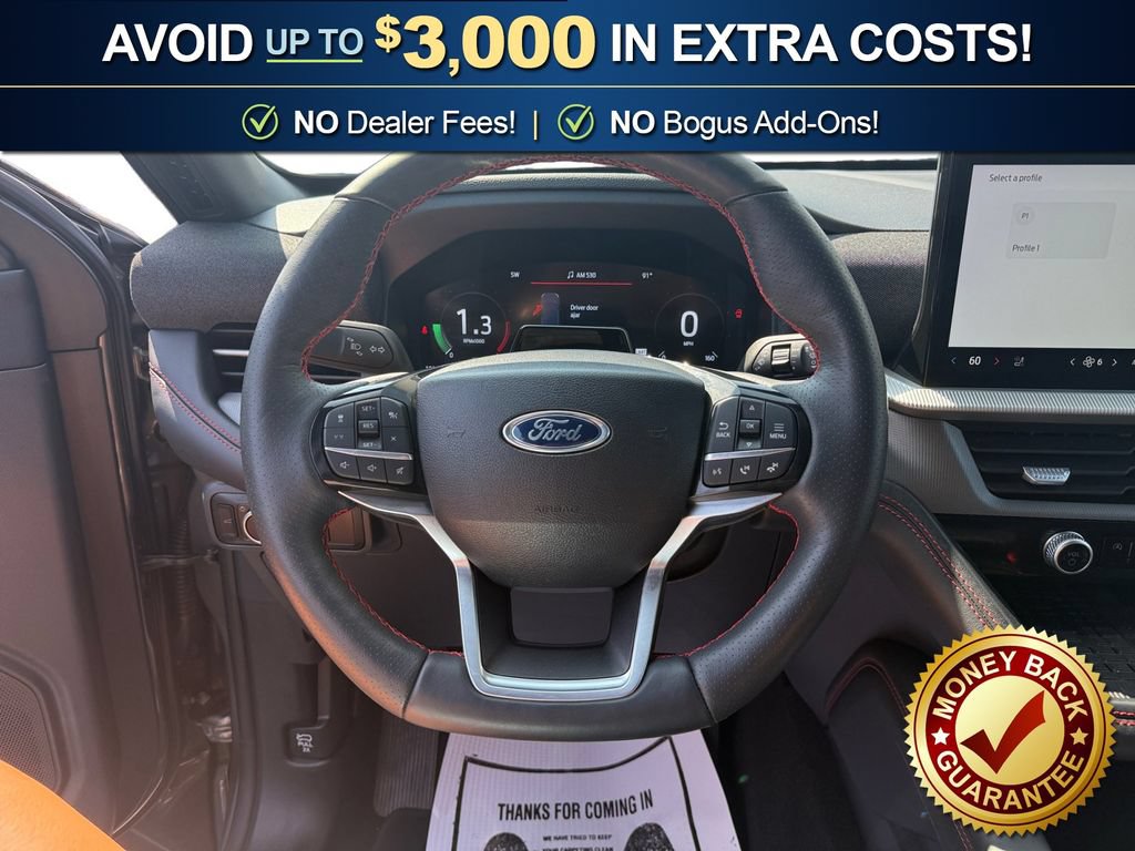 Certified 2025 Ford Explorer ST-Line w/ Premium Package RWD image 18