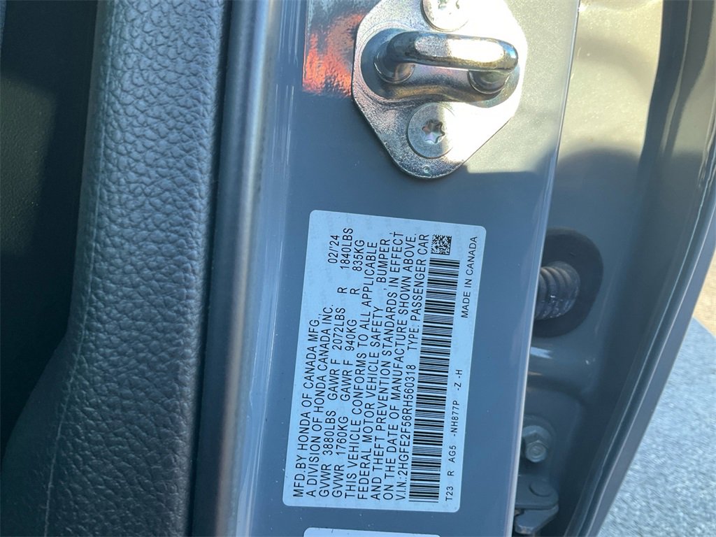 Used 2024 Honda Civic Sport image 18