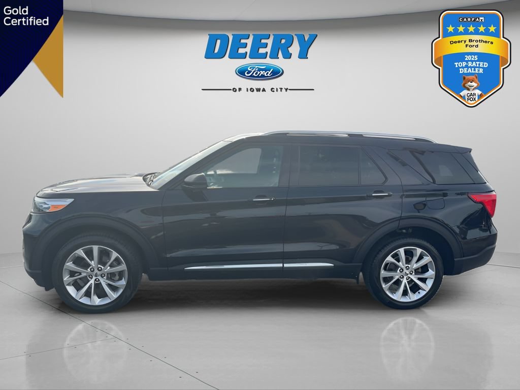 Certified 2023 Ford Explorer Platinum w/ Technology Package AWD/4WD image 3