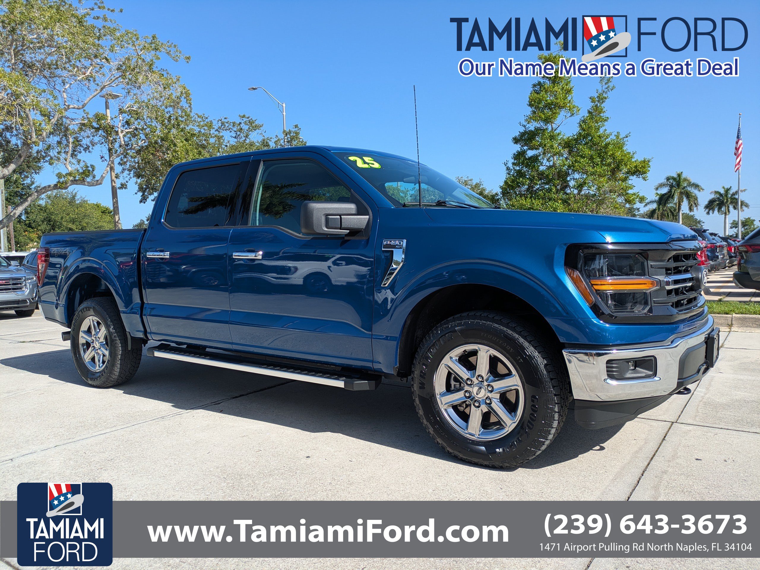 Certified 2025 Ford F150 XLT w/ Equipment Group 301A Standard