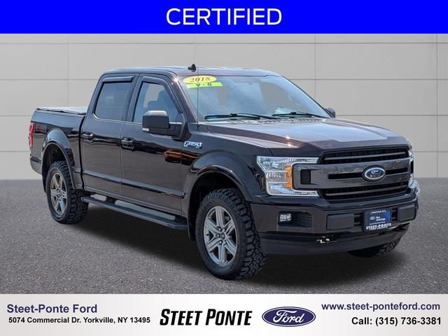 Certified 2018 Ford F150 XLT w/ Equipment Group 302A Luxury AWD/4WD image 1